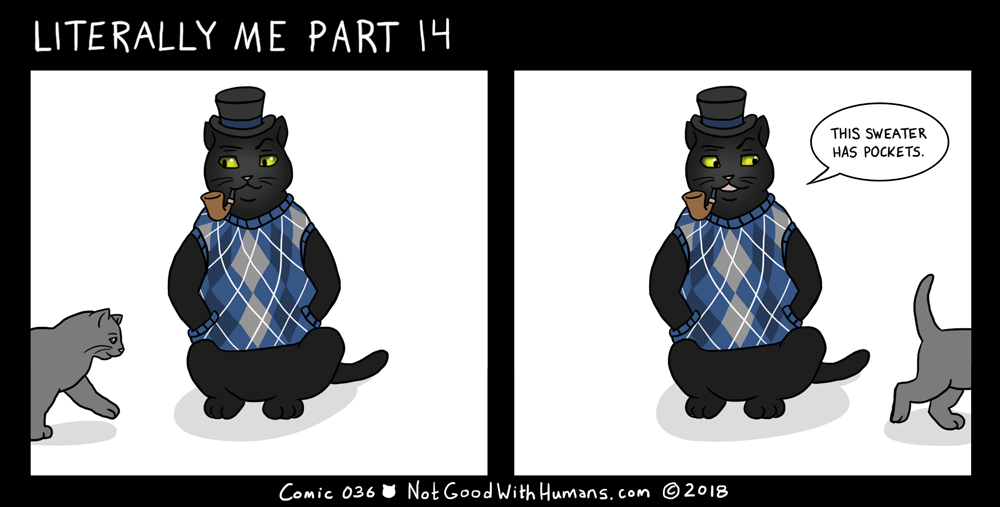 not good with humans notgoodwithhumans.com cat cats introvert introverts 