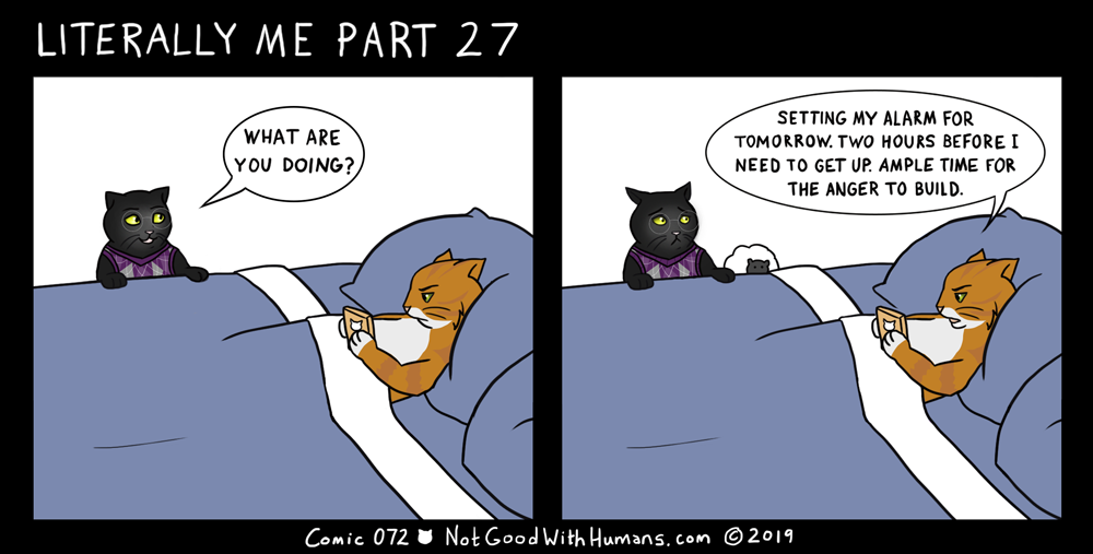 not good with humans notgoodwithhumans.com cat cats introvert introverts 