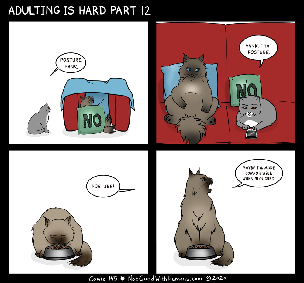 not good with humans notgoodwithhumans.com cat cats introvert introverts 